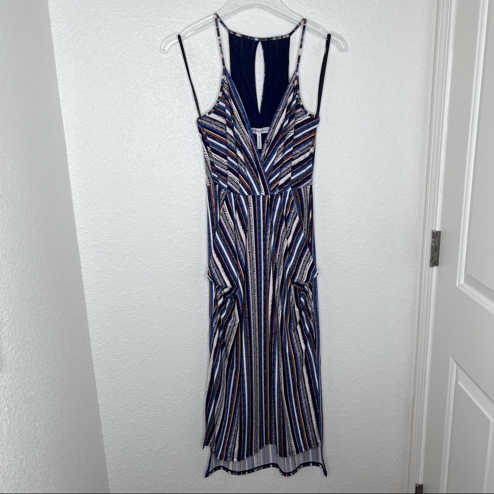 Bcbg Generation Bcbgeneration V Neck Striped Midi… - image 7